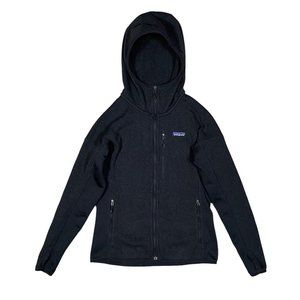 Patagonia Women’s Sz Small Charcoal / Black Performance Better Sweater Hoodie